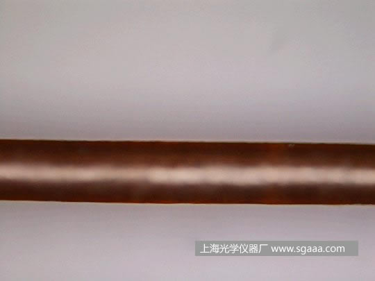 顯微鏡下看被燙、染后損傷的頭發